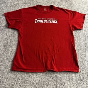 Dixie State University Trailblazers T-Shirt Men's Size XL Red‎ Port & Company